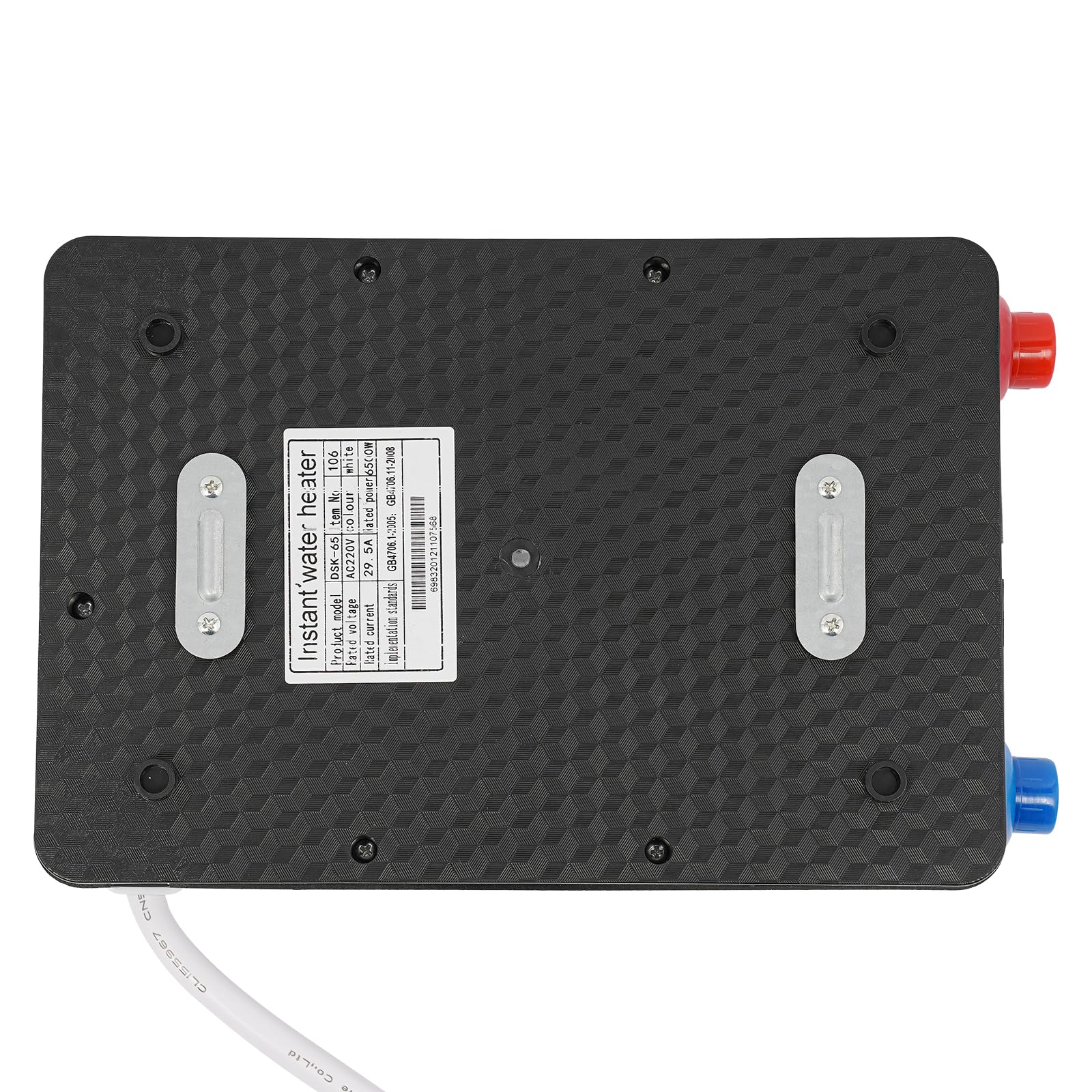 Chauffe-Eau Électrique Instantané, 6500W Chauffe-Eau avec Douchette à Main
