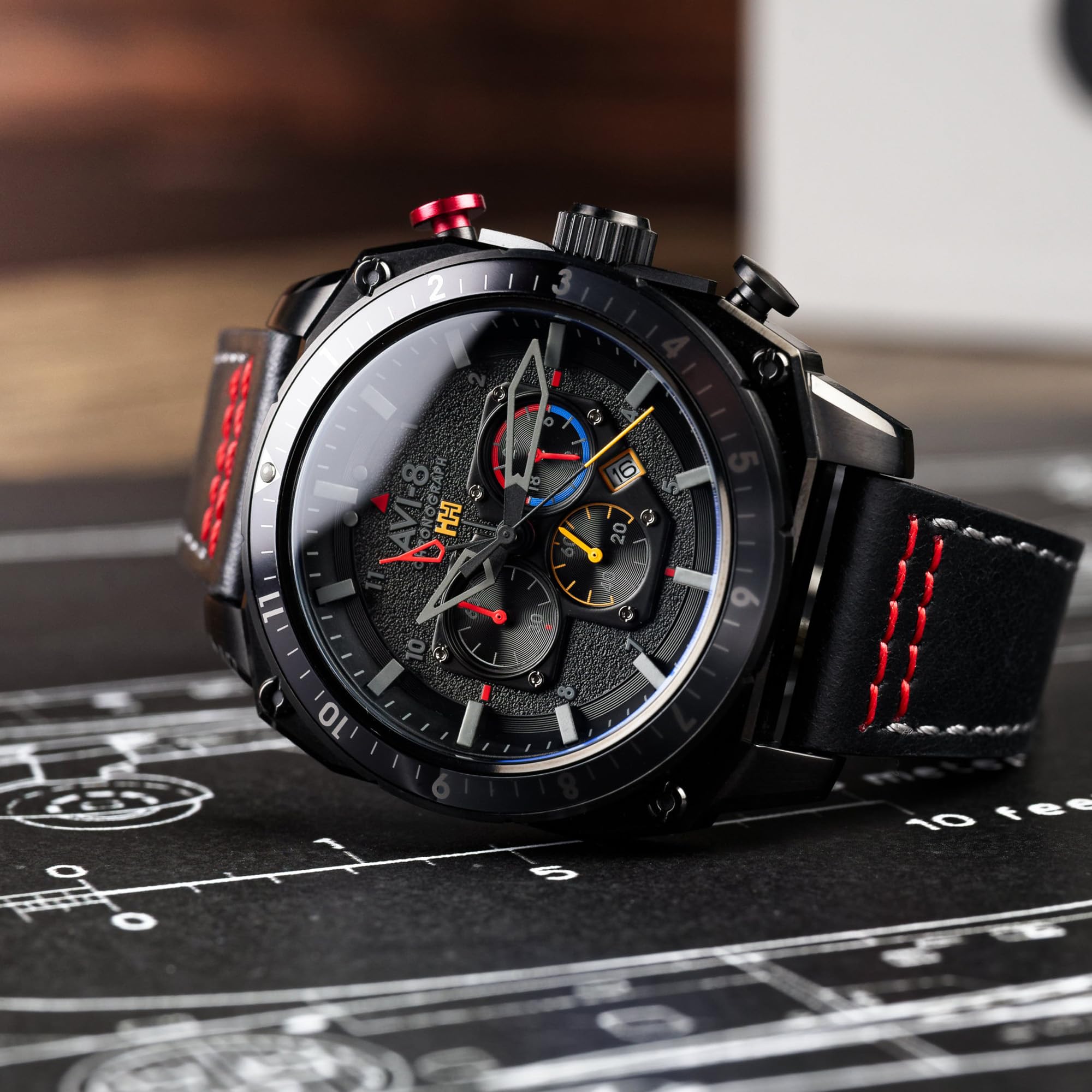 AVI-8 AV-4100-04 Orologio Da Uomo