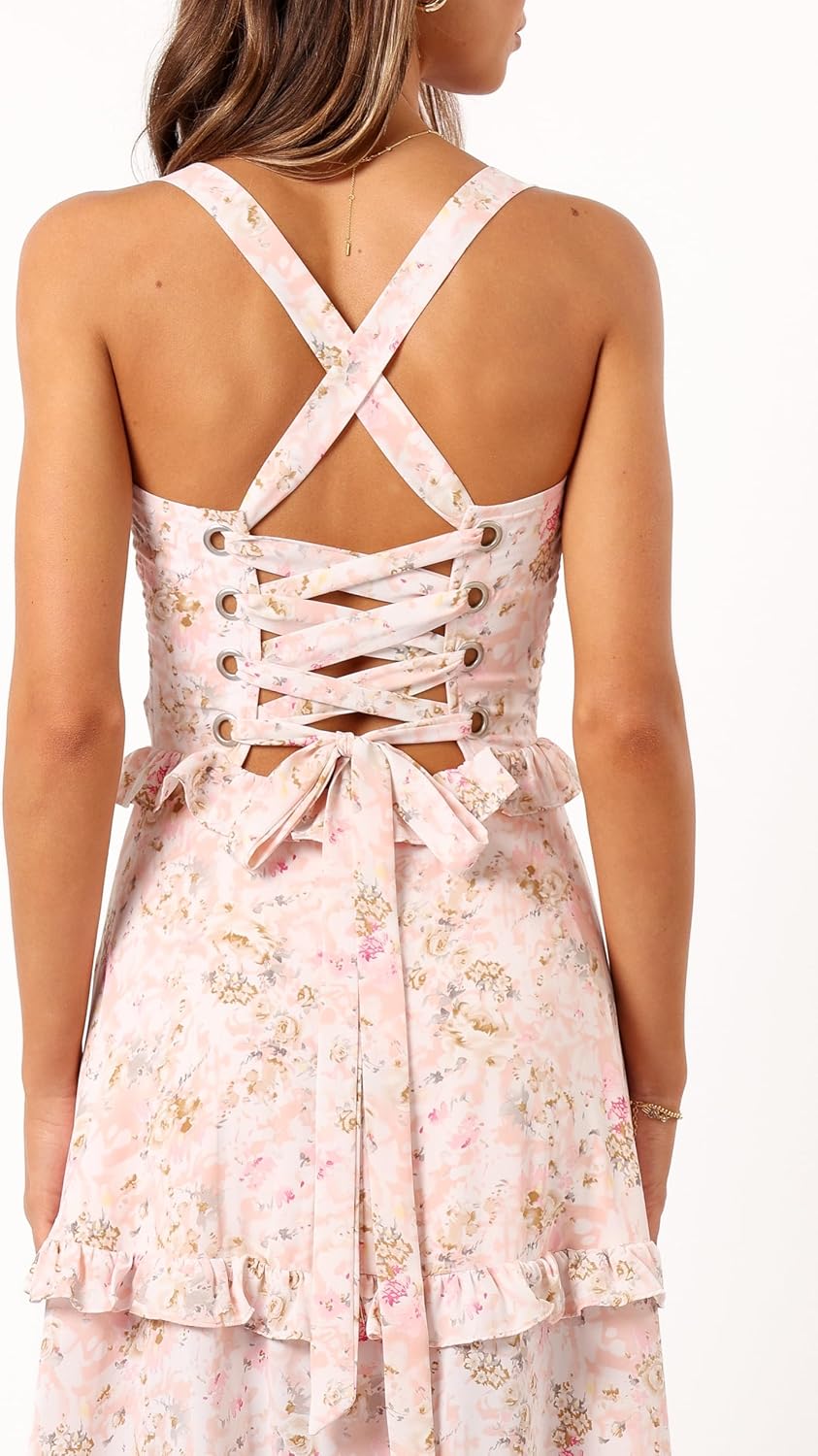 Petal & Pup Womens Lillee Tiered Maxi Dress - Image 6