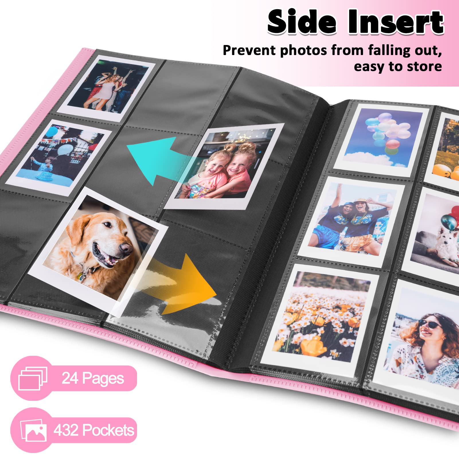 FORETOY Photo Album with 432+1 Pockets for 3" Film - Image 4