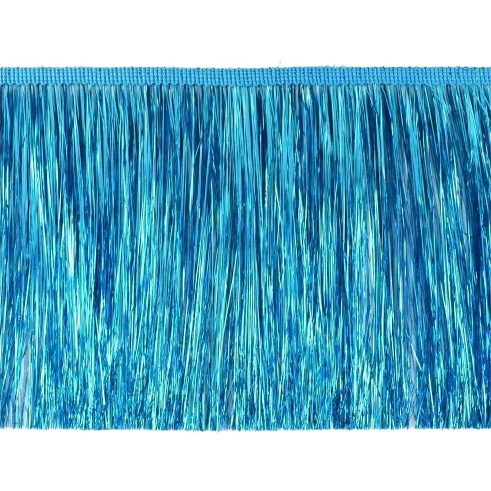 Flecos de borla de 15 cm x 10 metros en color 7 para costura de vestidos y cortinas