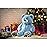 HollyHOME Teddy Bear Stuffed Animal Plush Giant Teddy Bears with Footprints Big Bear 36 inch Blue