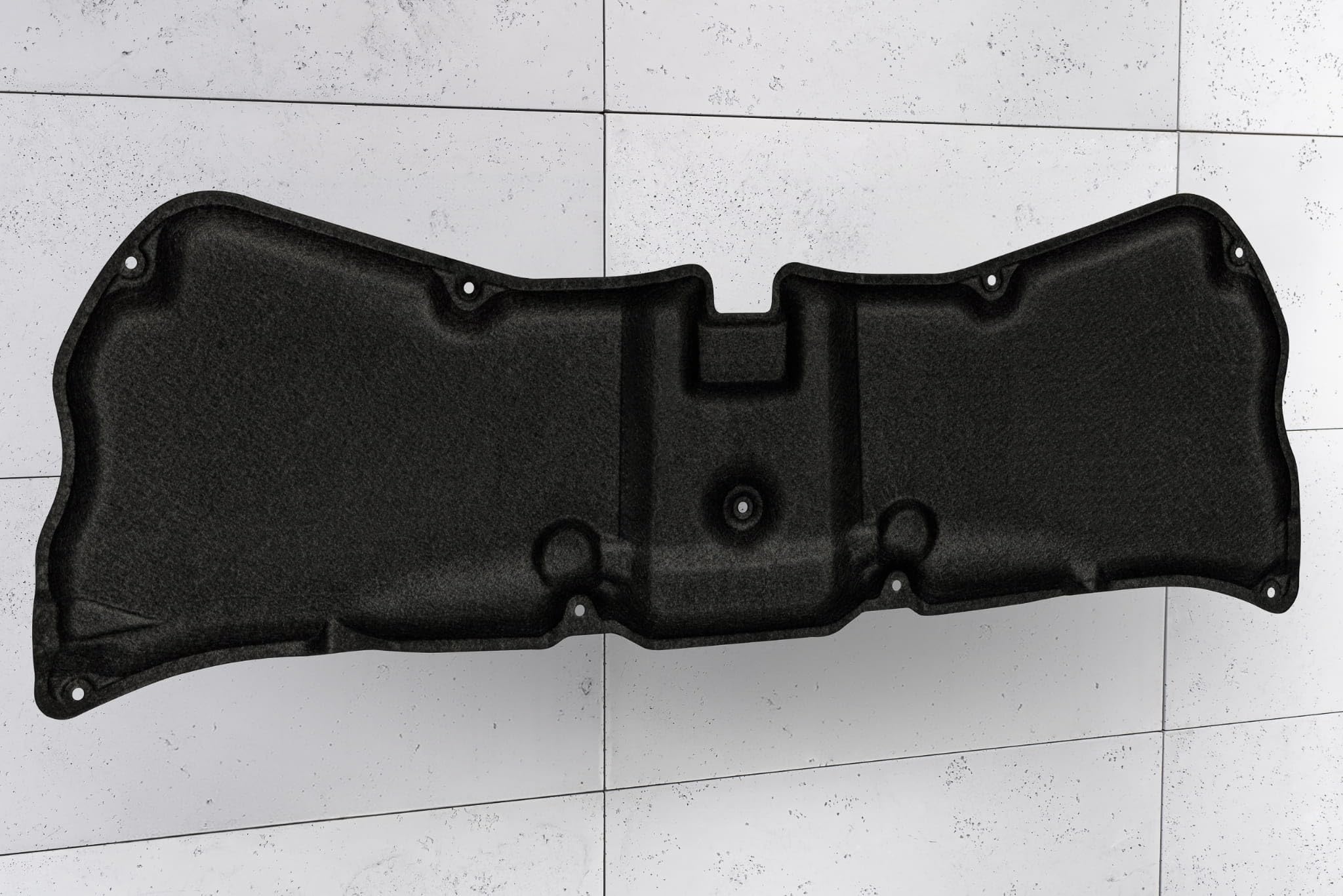 GEPCO Dämmmatte Motorhaube kompatibel mit RENAULT CAPTUR I J83 2013-2019 658403500R