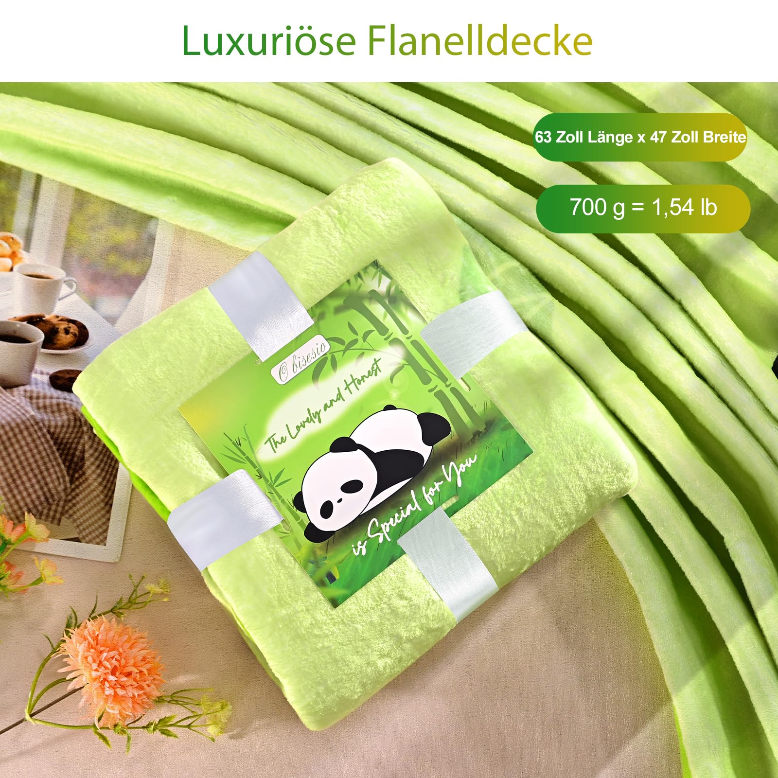 obisesio Cesto regalo per donne, set rilassante spa con coperta soffice, donna, sorella, madre o fidanzata