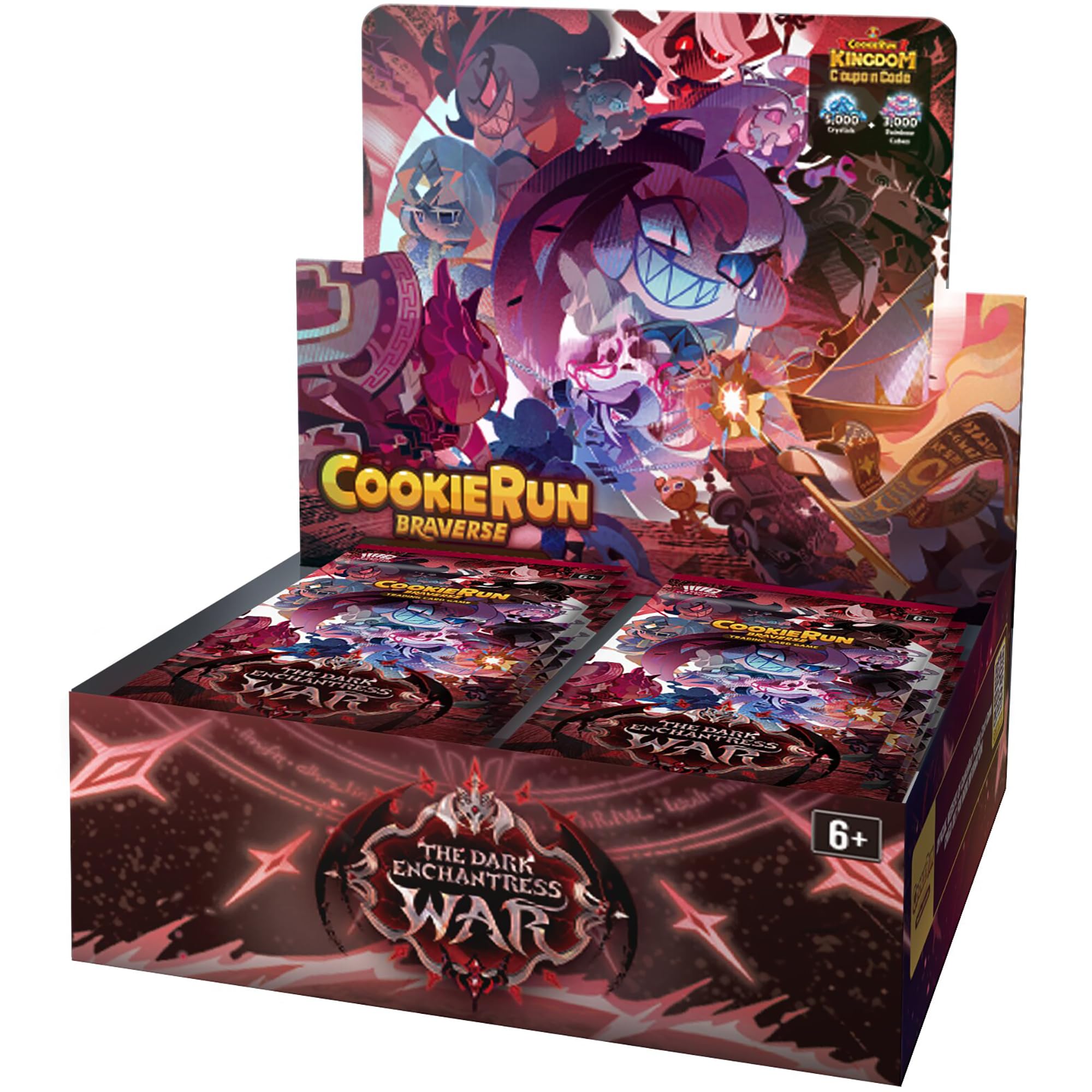 CookieRun TCG: The Dark Enchantress War Booster Box | 28 Packs