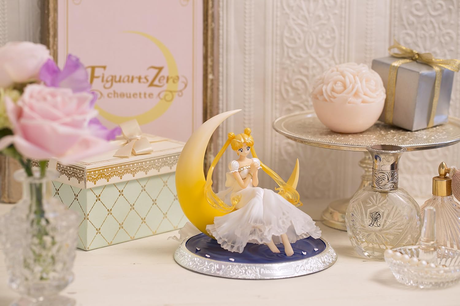 TAMASHII NATIONS Bandai Princess Serenity Sailor Moon Figuarts Zero Chouette Figure Statue
