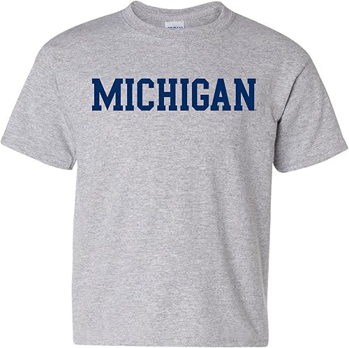 Miniatura 151 de NCAA Basic Block - Camiseta juvenil de color del equipo, universidad San Diego State Aztecs Negro