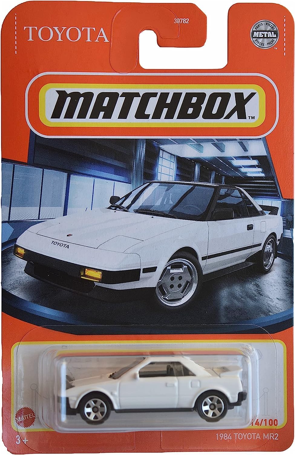 1984 Toyota MR2, [White] 14/100
