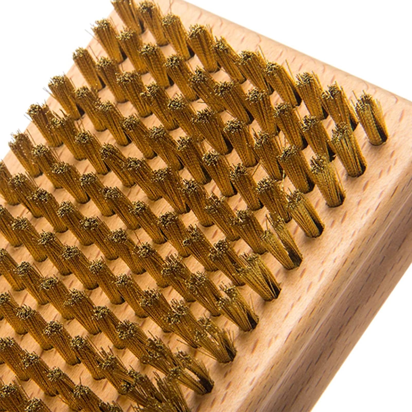 Kit De 3 Brosses à Cire KOZR Pour Ski Et Snowboard - Laiton, Nylon Et Crin De Cheval Pour Entretien Parfait