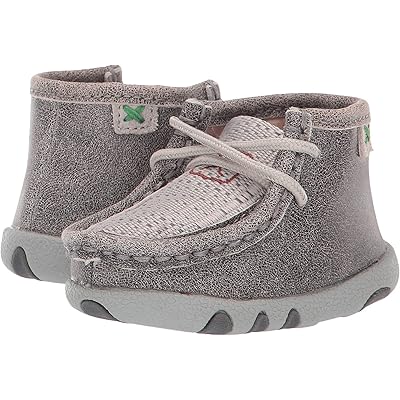Twisted X Chukka Driving Moc (Infant/Toddler) grey/light grey