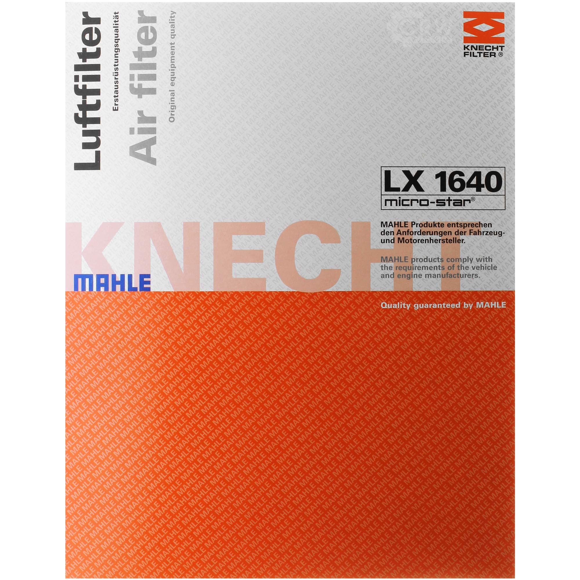 Paquete de inspección Kit de mantenimiento con filtro de aceite OX 361/4D, filtro de aire LX 1640, filtro de combustible KL 763D, filtro de habitáculo (carbón activado) LAK 248, tornillo de cierre