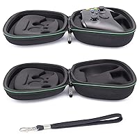 Vista 4 de sisma Carry Case Compatible with Xbox Series XS & Core Wireless Controller Hard Shell Home Safekeeping Travel Protective Cover Storage Case Carrying