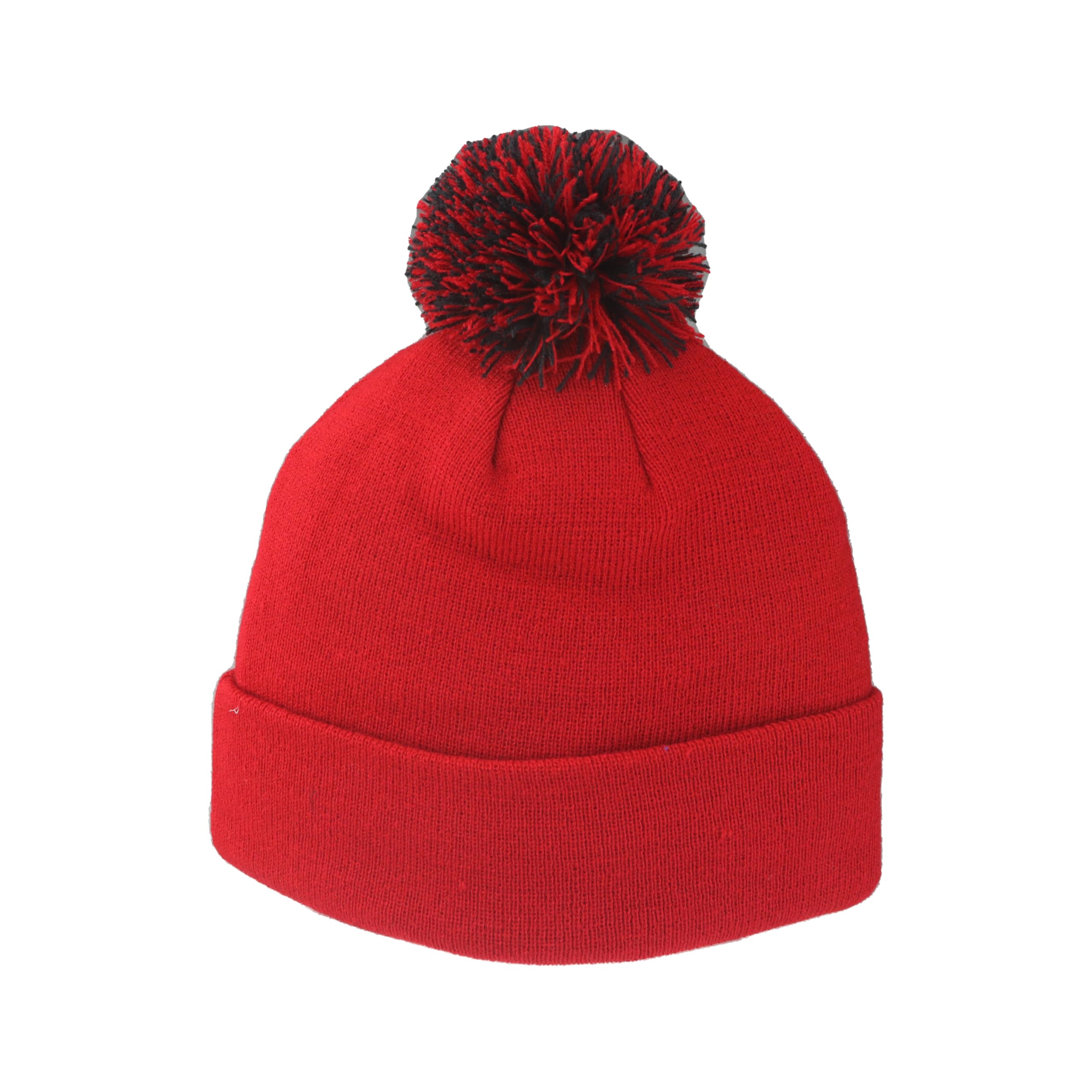 ZHATS Standard New Jersey Devils NHL Officially Licensed Beanie Pom Icon Team Color, One Size
