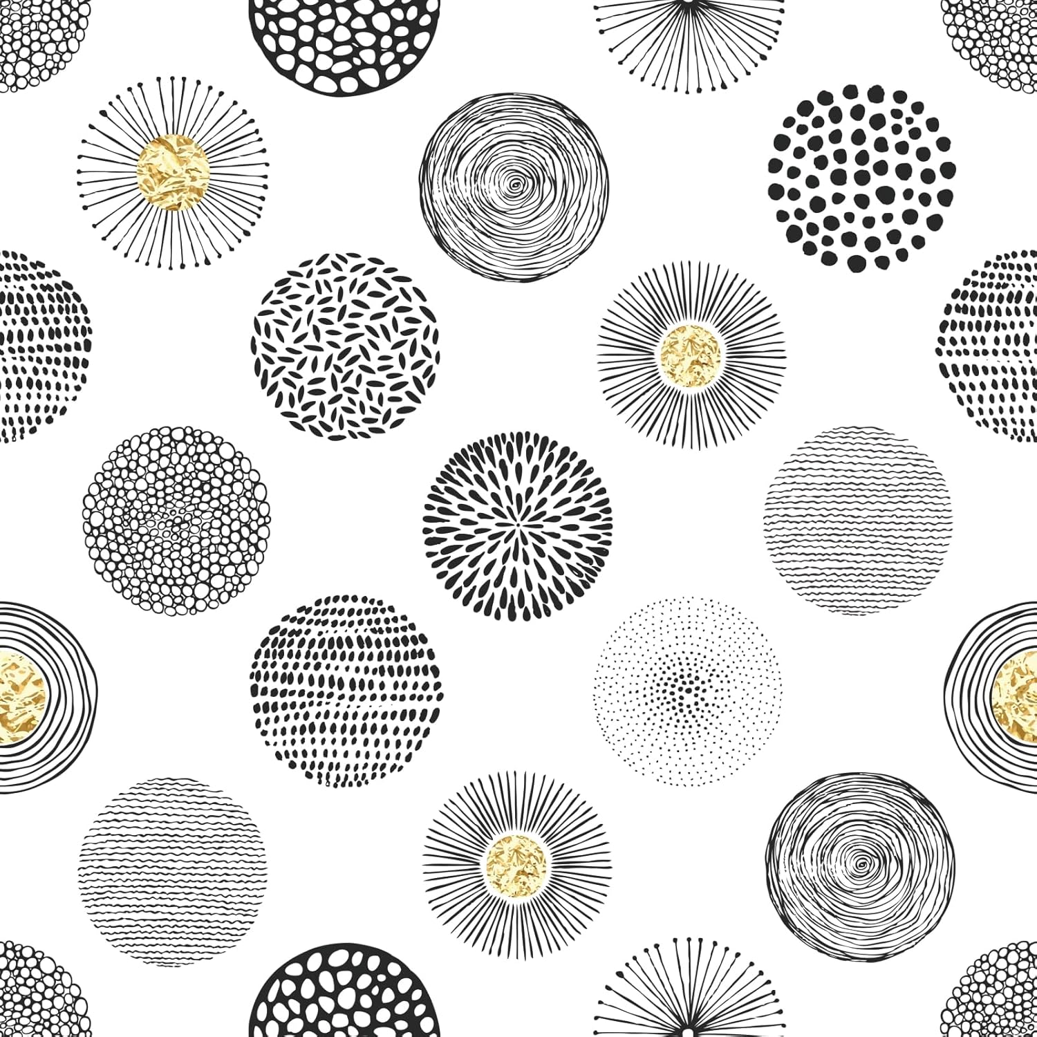 Peel and Stick Wallpaper,17.71" x 236.2"Black/White Wallpaper Waterproofing Wall Paper for Home Bedroom Cabinets and Kitchen Deco