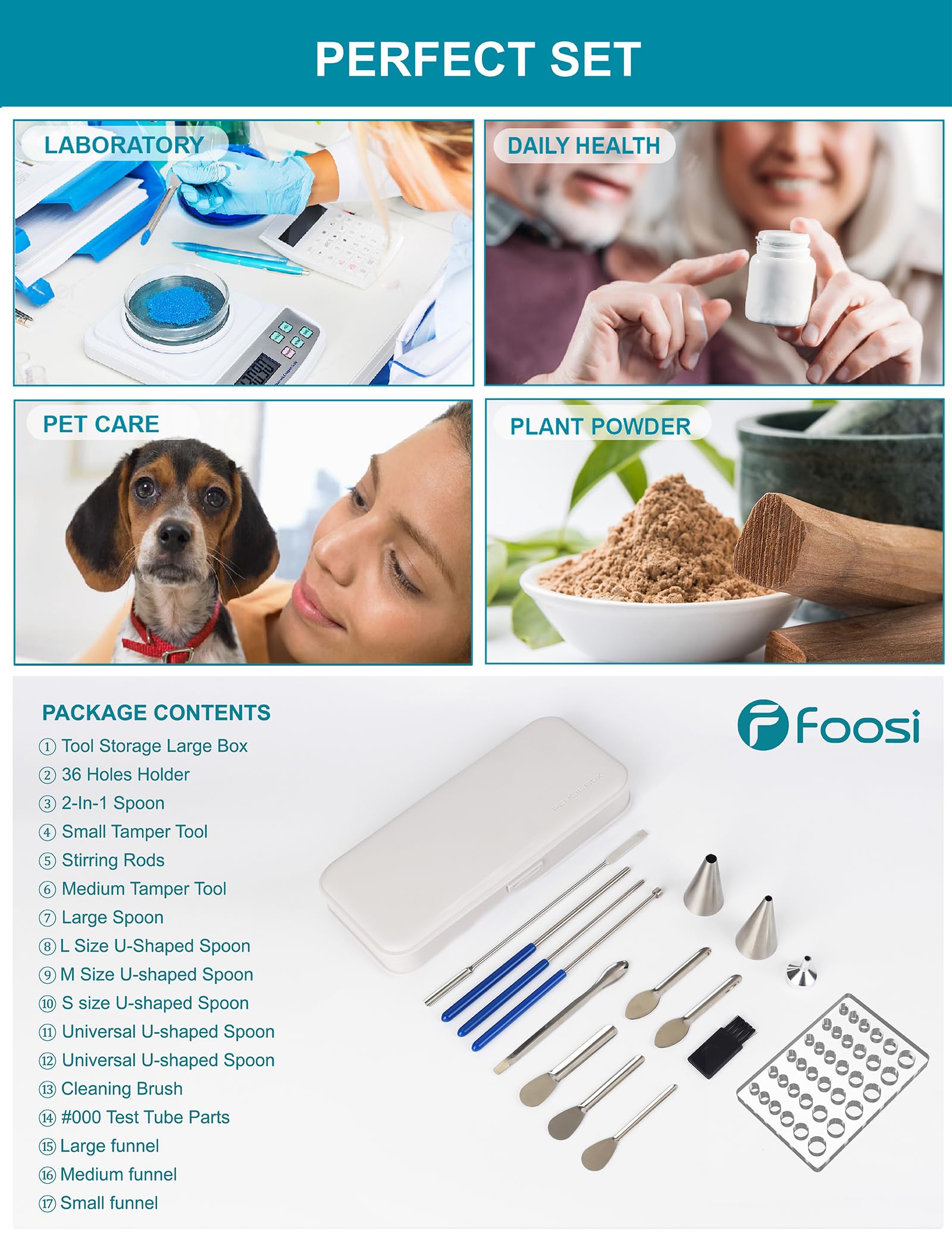 Kit de bandeja de llenado de cápsulas, herramientas de cápsulas para fabricador, cápsulas de gel vacías de todos los tamaños, 000 00 0 1 2 3 4 5, cucharas de laboratorio, espátulas, herramienta