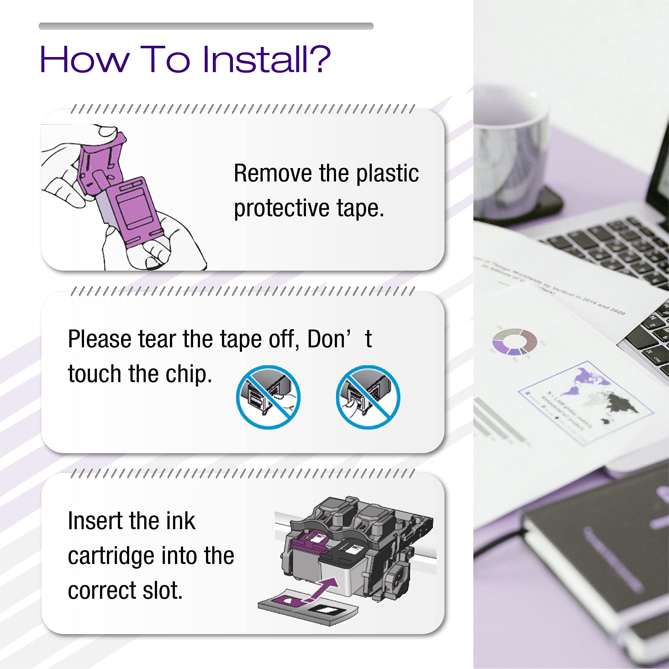 Amazon.co.jp: ColoWorld (コロワールド) 再生プリンターインク 65