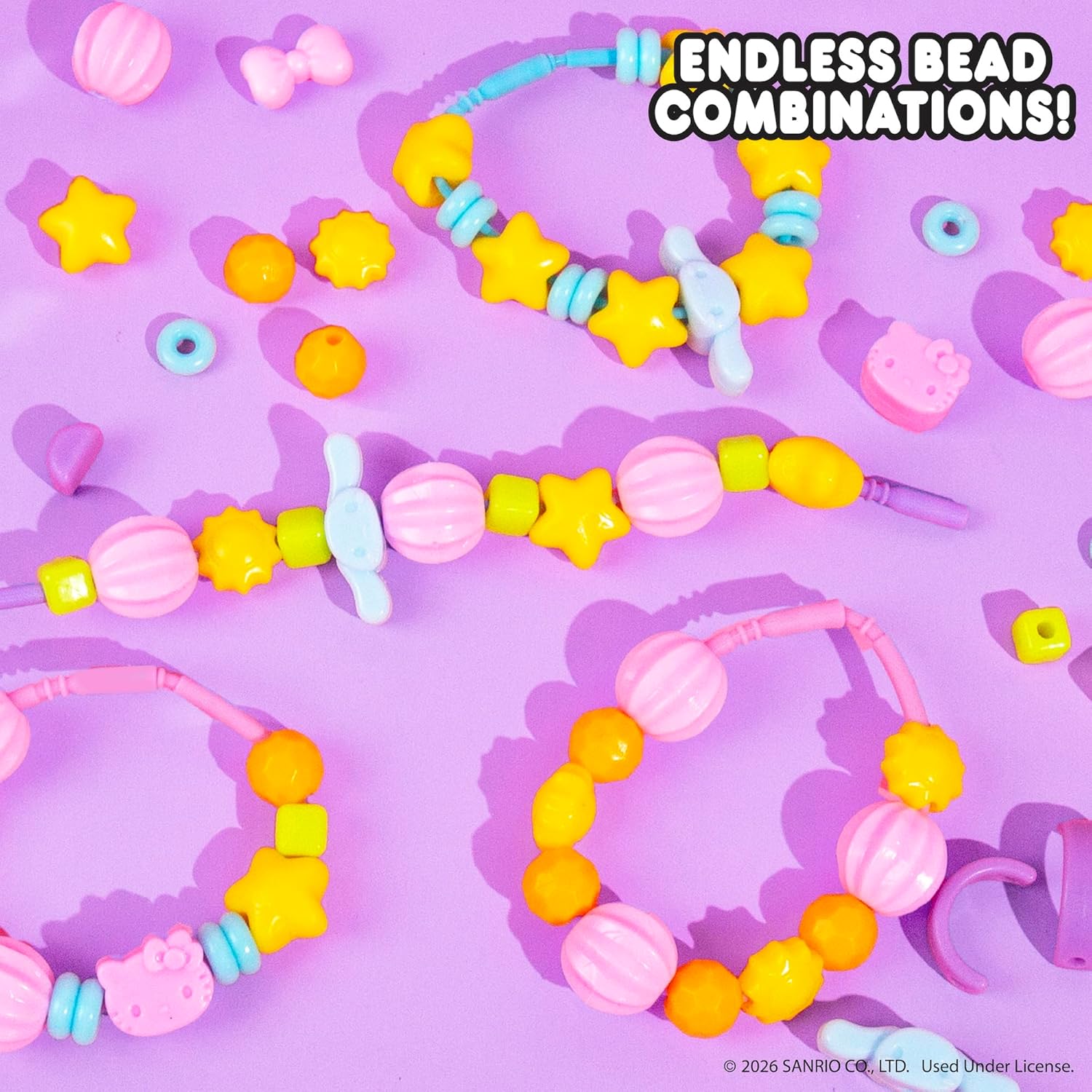 Fidgiwear Squishy Beads, Create Soft Squishy Fidget Jewelry with Reusable, Stretchy Cords
