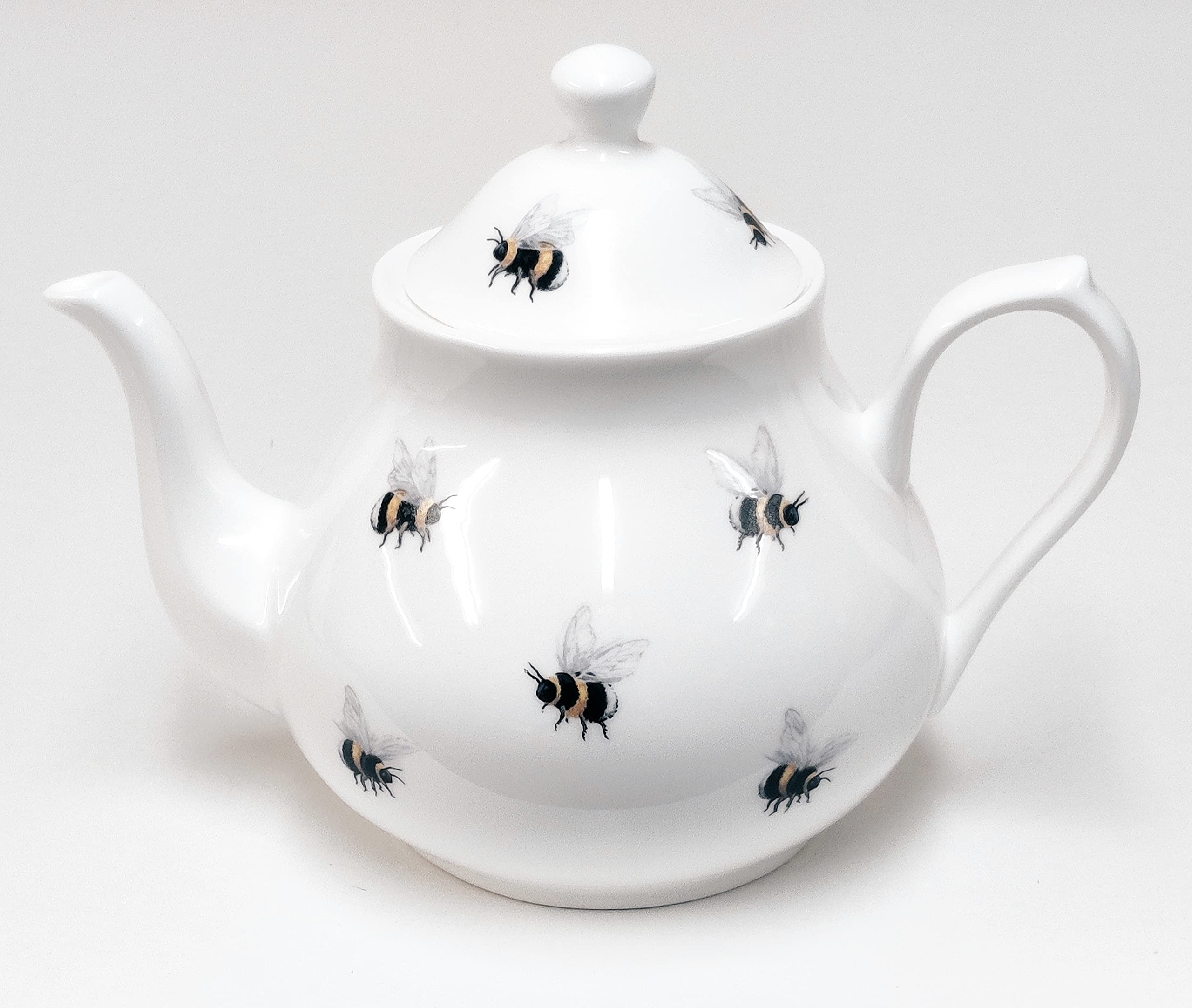 Dandelion CollectionMedium Bumble Bees Fine Bone China Teapot