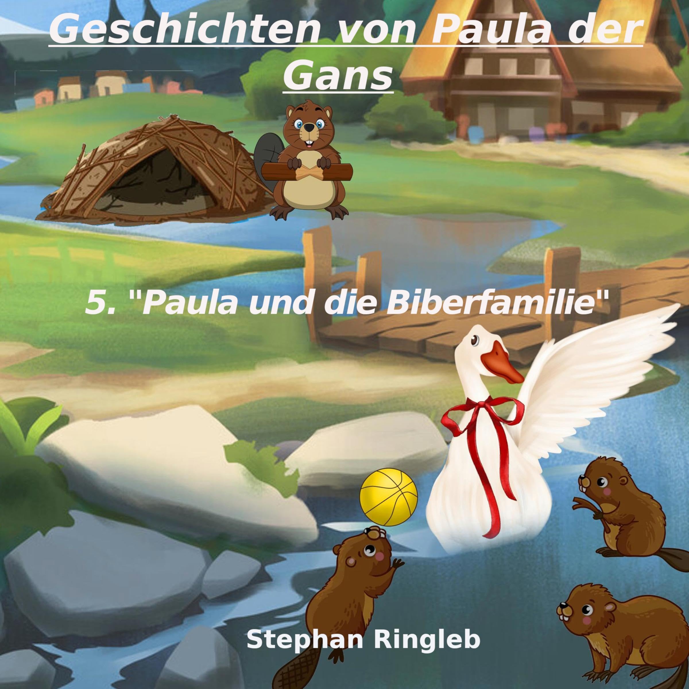 Cover art for Paula und die Biberfamilie [Paula and the Beaver Family]