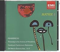 Vista 1 de Penderecki: Anaklasis; Threnody; etc. Audio CD – Clásica, 15 Marzo 1994