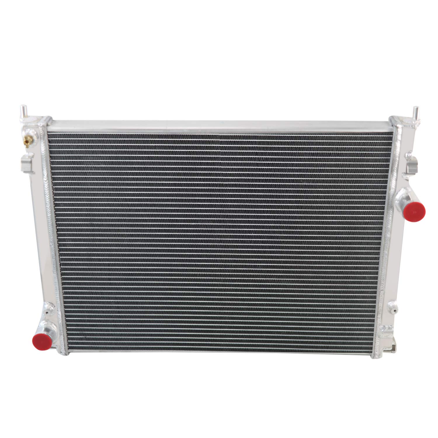 KUUHLERSAT Radiator for 2009-2020 Dodge Charger Chanllenger 3.6L 5.7L V6 V8, 4 Row Core Aluminum Radiator