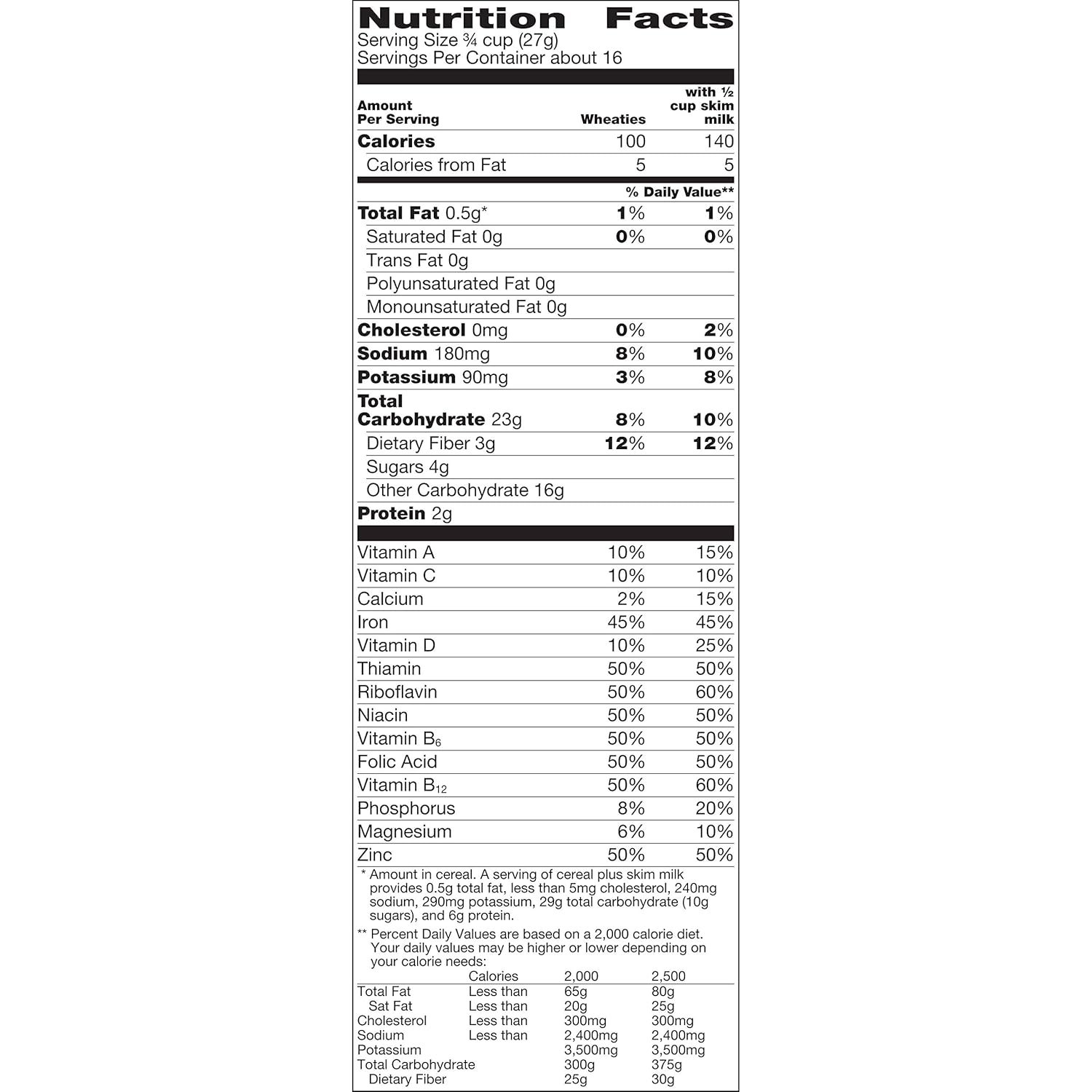 Wheaties Whole Wheat Flakes Cereal, 15.6 oz (Pack of 14)