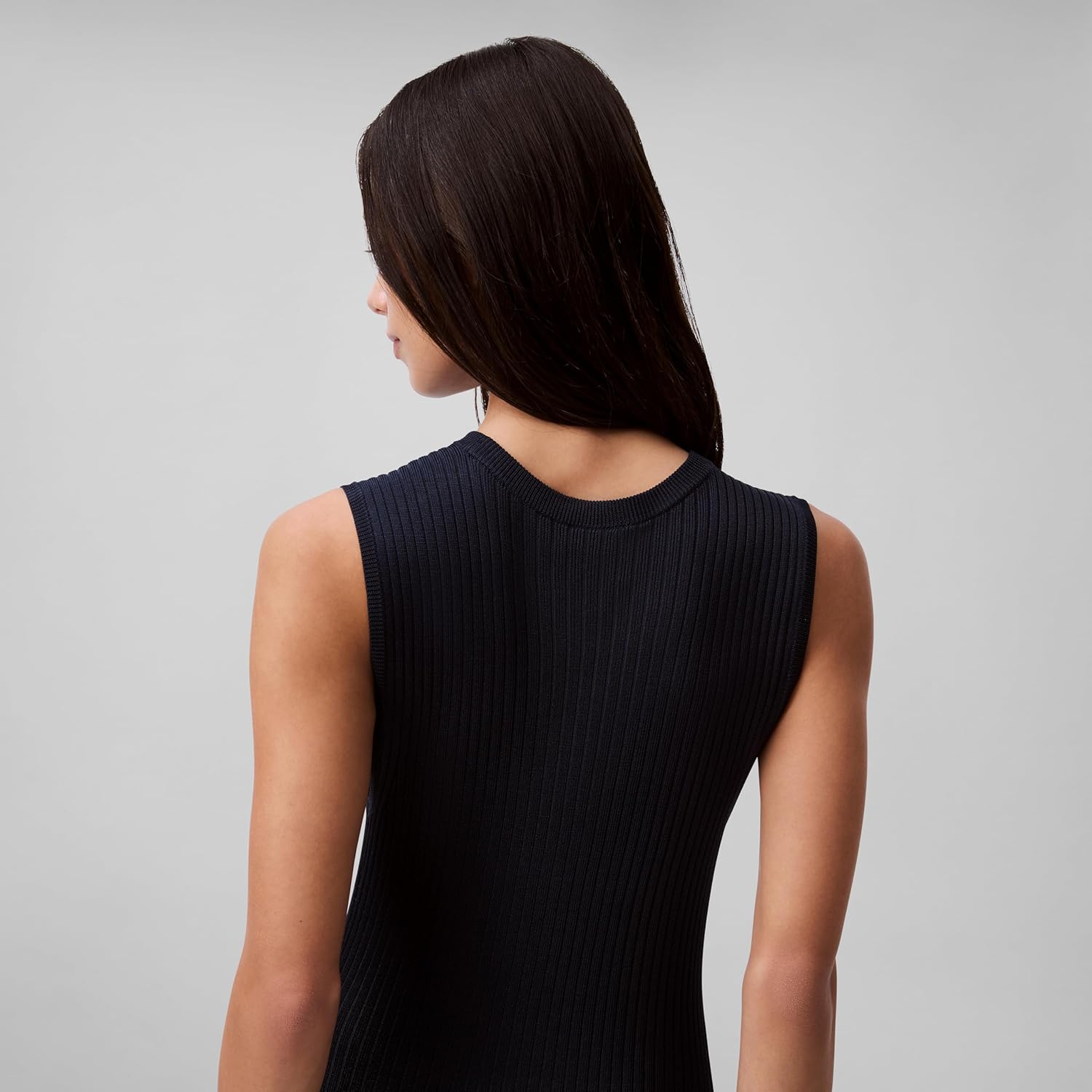 Calvin Klein Women's Viscose Ribbed Maxi Dress