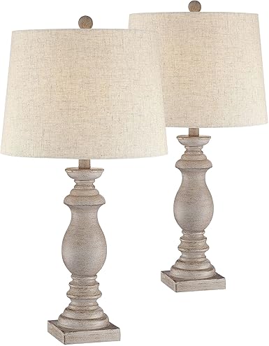 Patsy Country Cottage Farmhouse Table Lamps Set Of 2 With Table Top Dimmers Washed Beige Faux Wood Tapered Fabric Drum For Living Room Bedroom House Bedside Nightstand Family Regency Hill Amazon Com Patsy Country Cottage Farmhouse Table Lamps Set Of 2 With Table Top Dimmers Washed Beige Faux Wood Tapered Fabric Drum For Living Room Bedroom House Bedside Nightstand Family Regency Hill Amazon Com