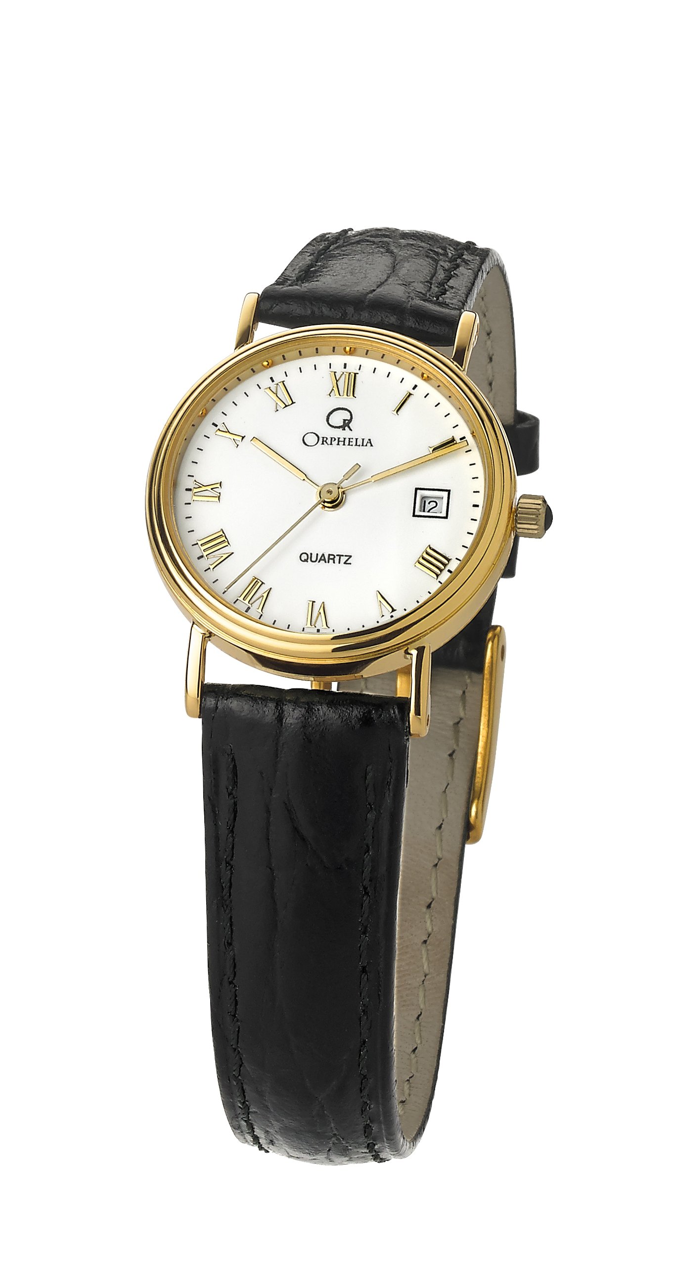 Orphelia Damen Armbanduhr Analog Quarz Leder MON-7083