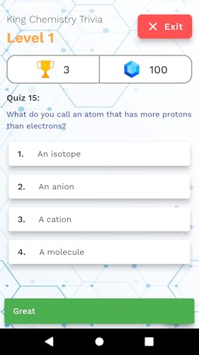 King Chemistry Trivia