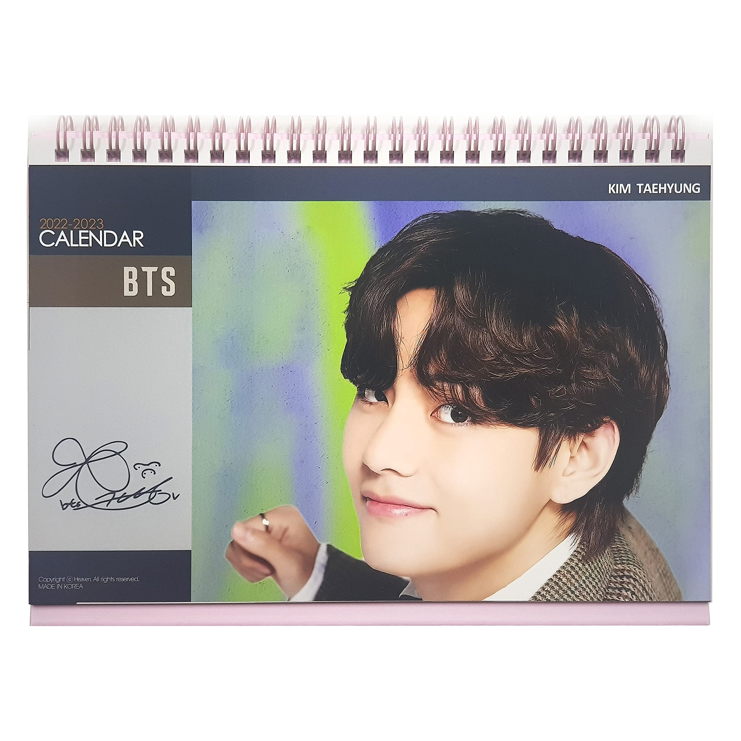 Amazon.com : BTS Desk Calendar 2023 (V) : Office Products