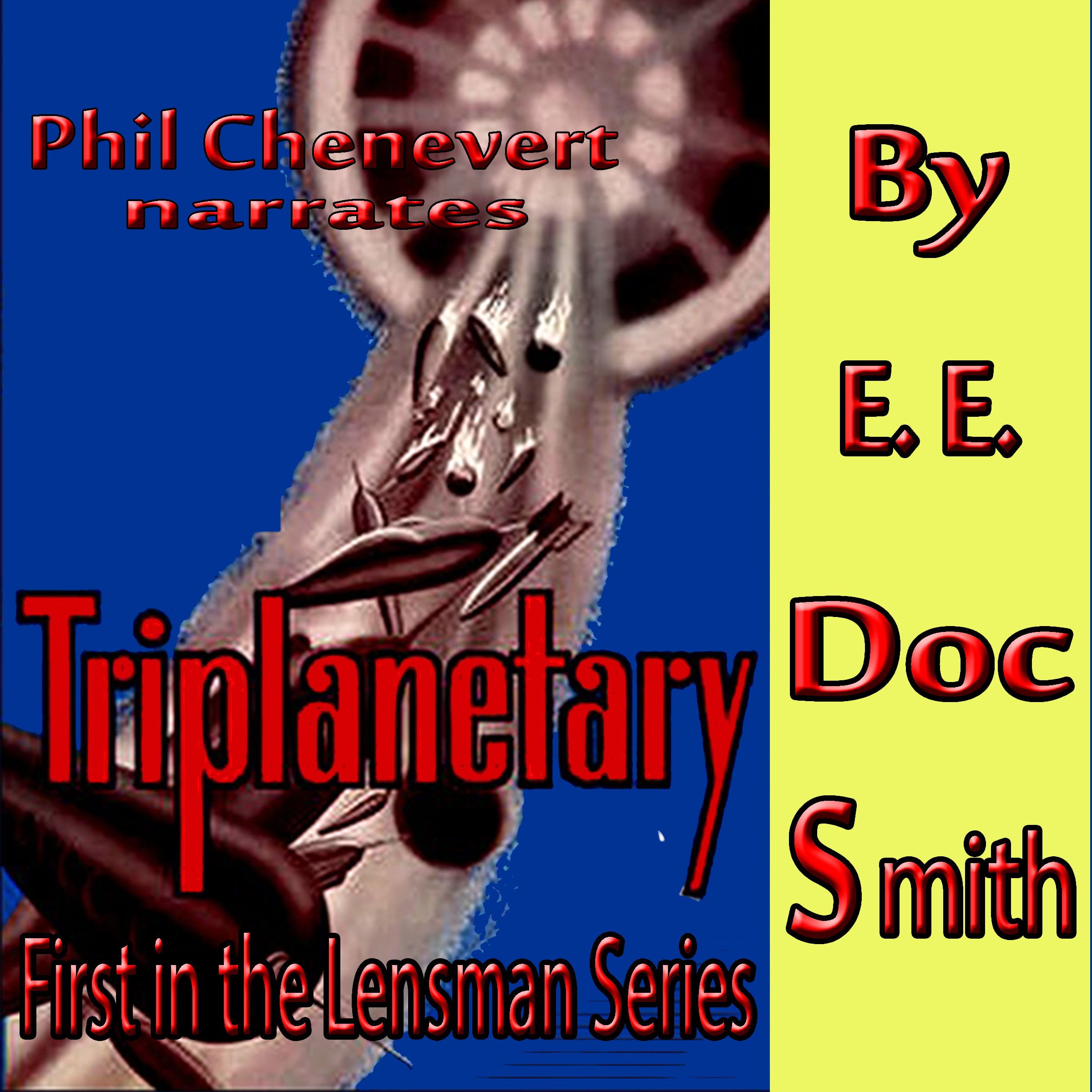 Cover art for Triplanetary
