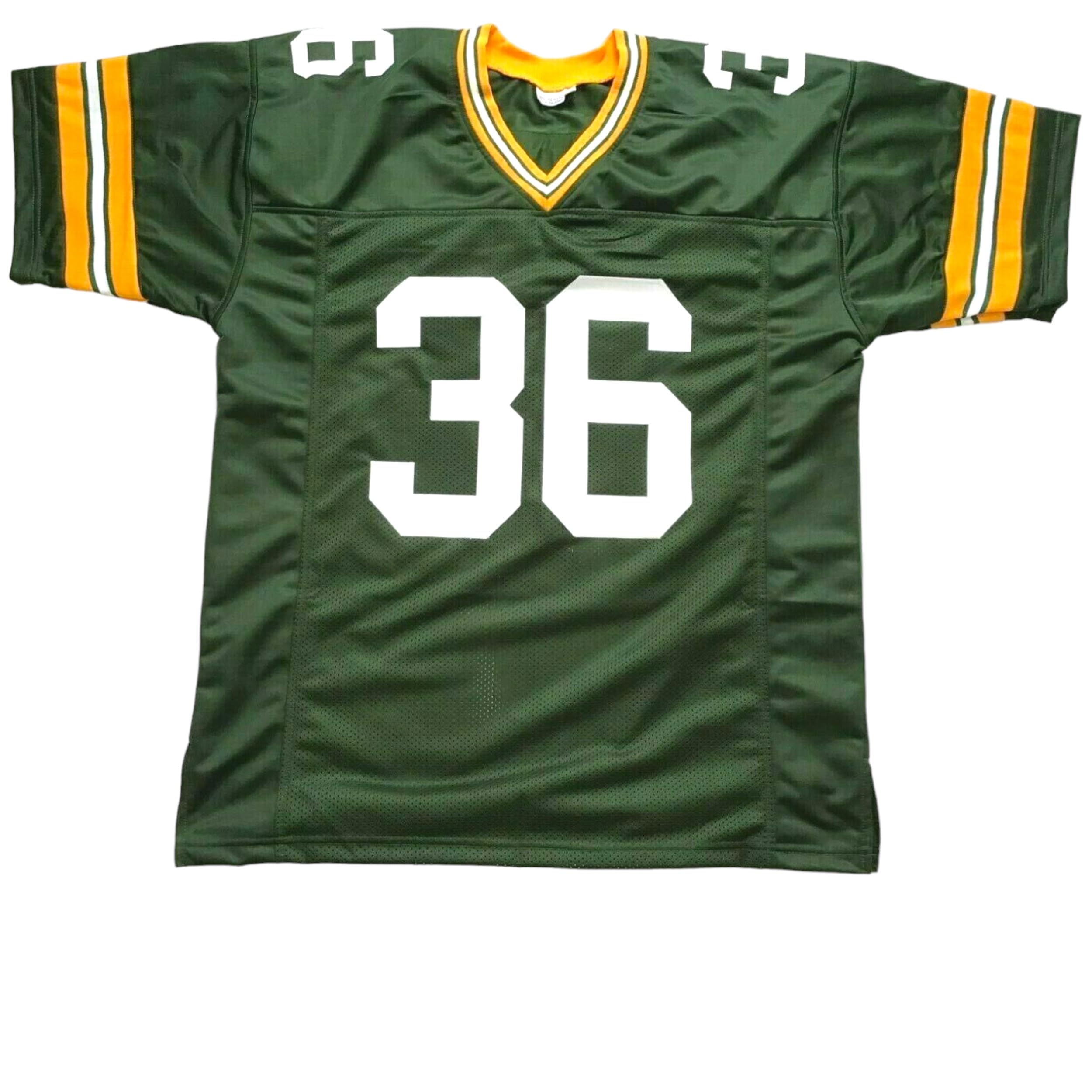 Generic Leroy Butler Green Jersey Stitched Custom Football New No Brand/Logos (US, Alpha, X-Large, Regular, Regular, Green)