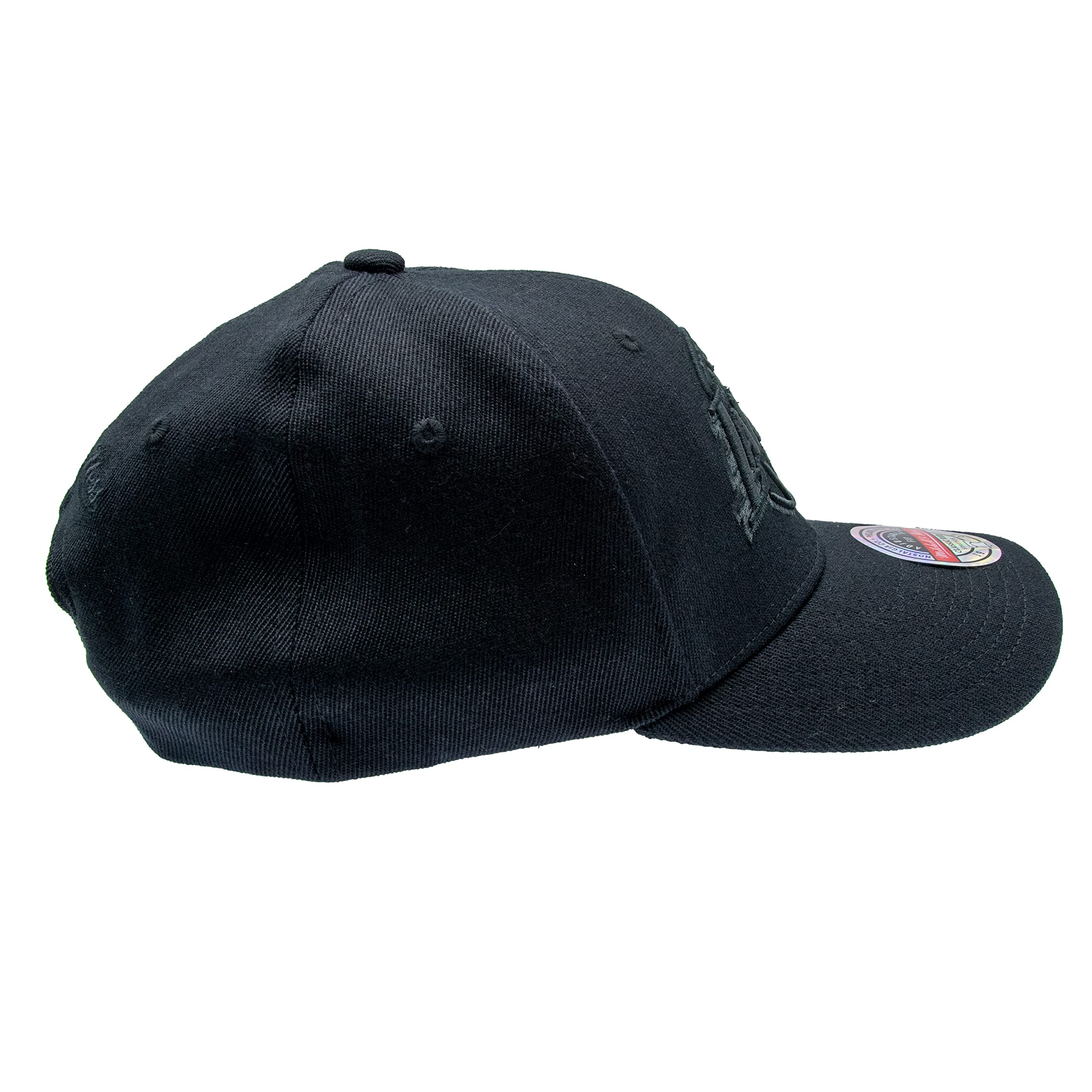 Mitchell & Ness NBA NBL/BLK Logo Classic Red Baseball Gorra Snapback, Negra