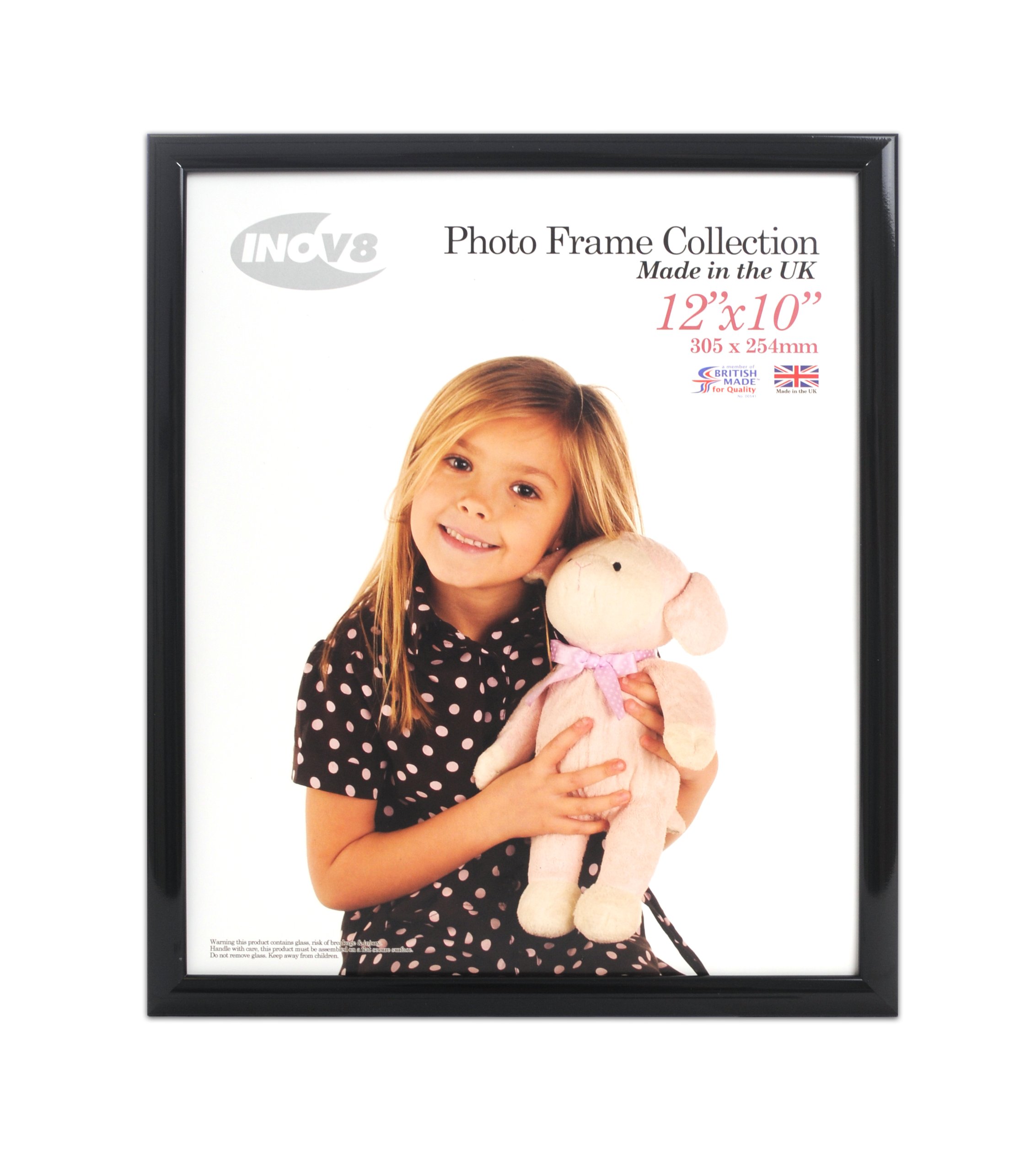 Inov8 Framing PFVS-VBLK-1210 Frame, Black, 12 x 10 inch