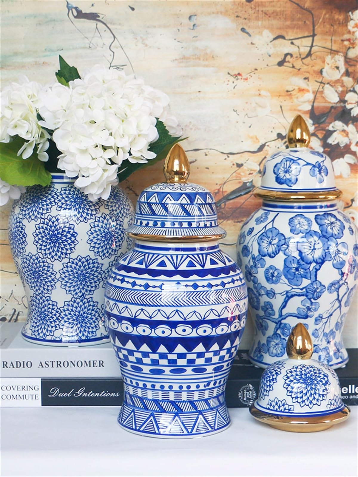 jar　0527 Amazon.com: ZXHFSH Ginger jar vase,Decorative jar, Ginger Jar