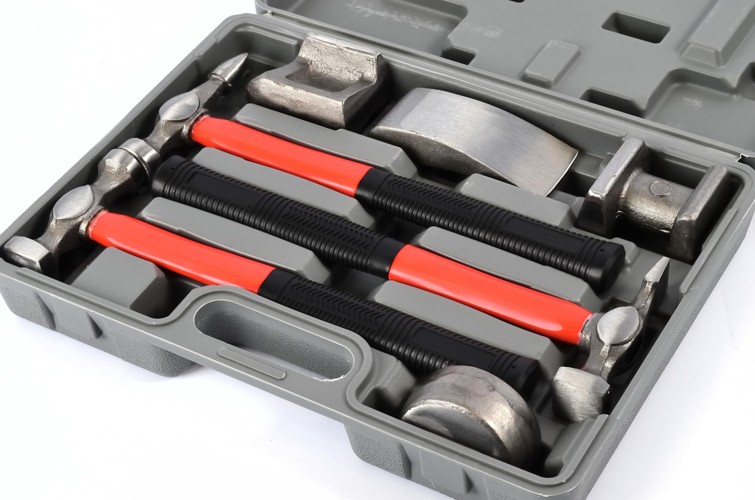 Hilka Tools 12750007 Pro Craft Panel Beating Kit, Plata, Juego de 7 piezas