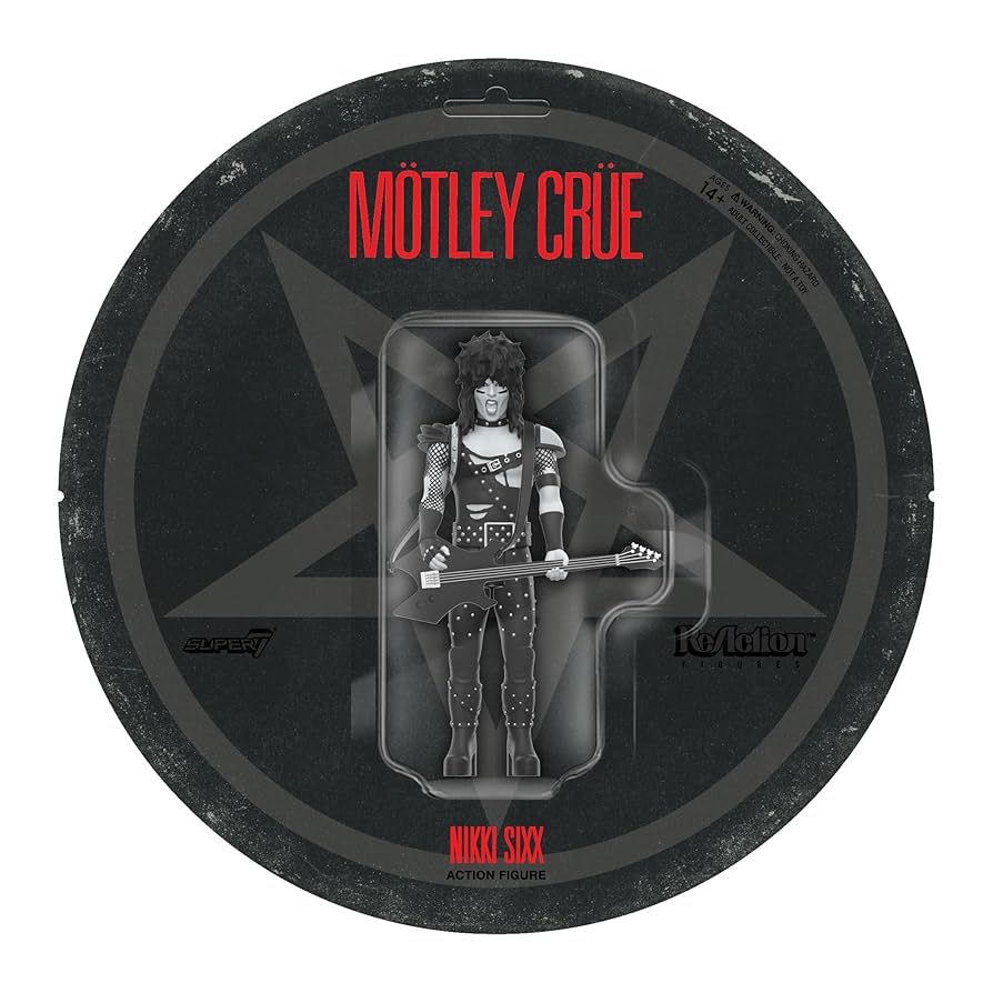Amazon.com: Super7 Motley Crue Nikki Sixx Shout at The Devil