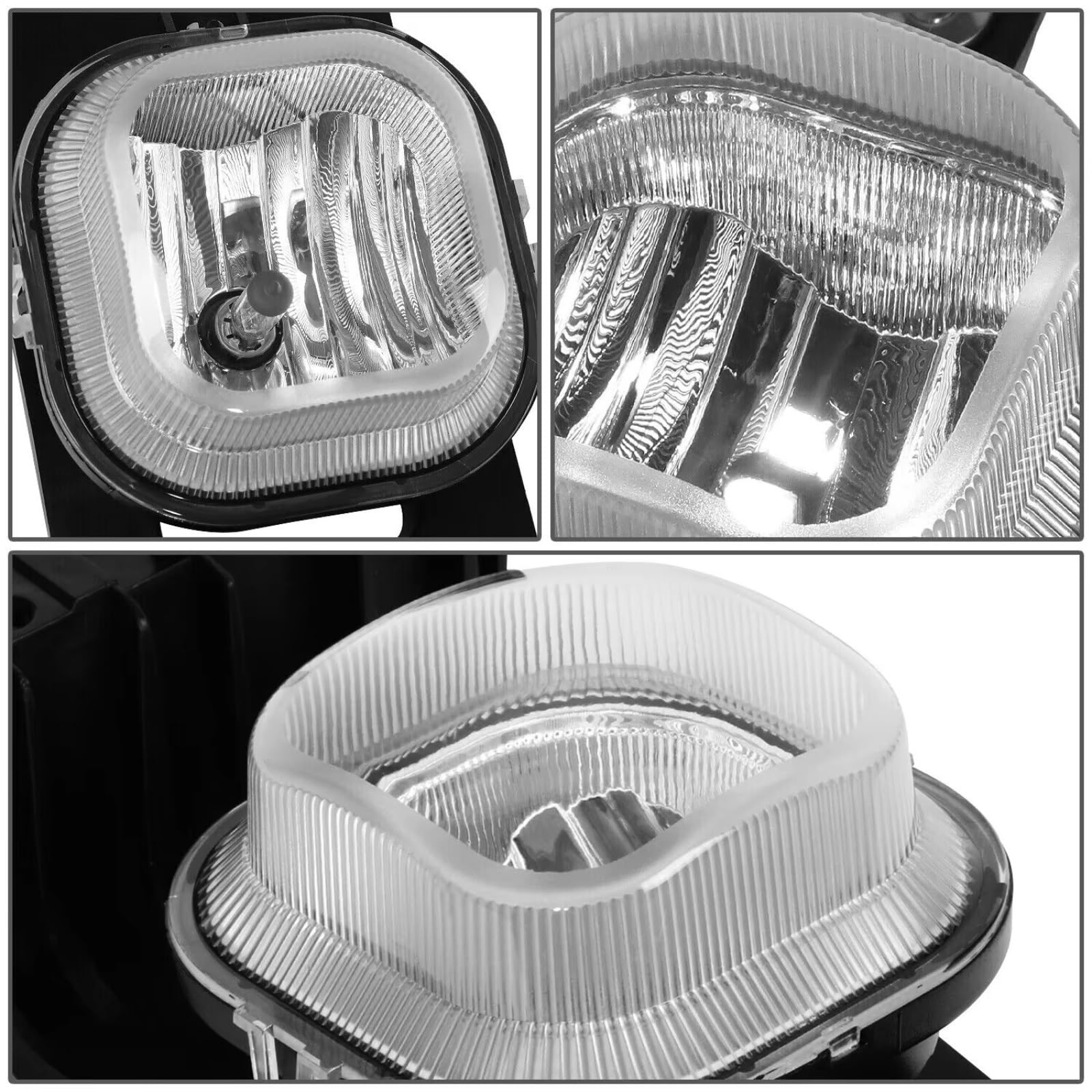 Gruppo ottico Compatibile Con Ford Per F-250 Per Super Per Duty 2005 2006 2007 1 Paio Staffa Lampada Fendinebbia Paraurti Anteriore Fendinebbia Assemblaggio OEM: 6C3Z15200BA