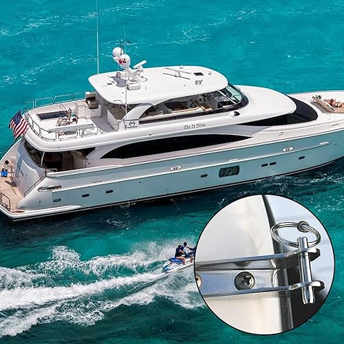 Miniatura 9 de YXQ 2 pines de liberación rápida, diámetro de 14 pulgadas (0.248 in), longitud total 3 pulgadas, longitud efectiva 2.4 pulgadas, acero inoxidable