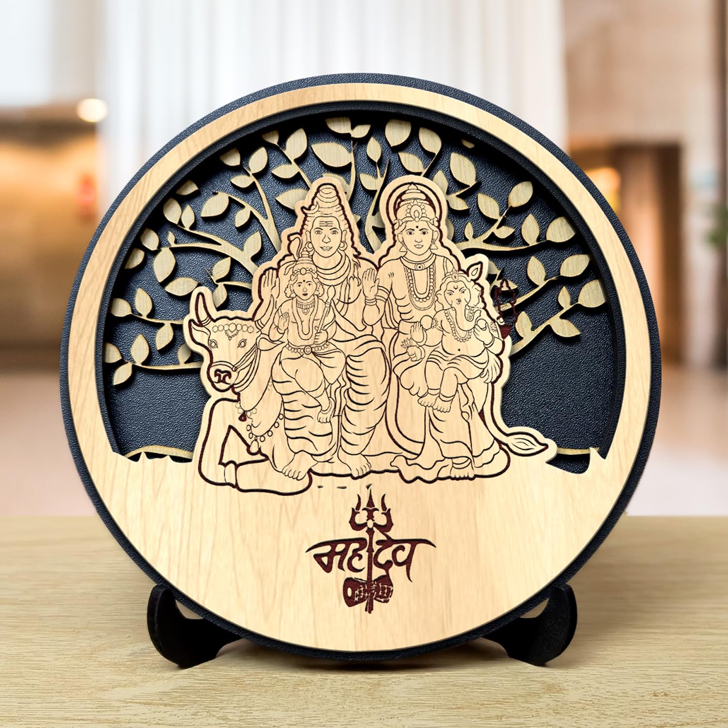 Shiv Parivar Idol - Home Temple Decor -21 Shiv Parivar Idol - Home Temple Decor -21