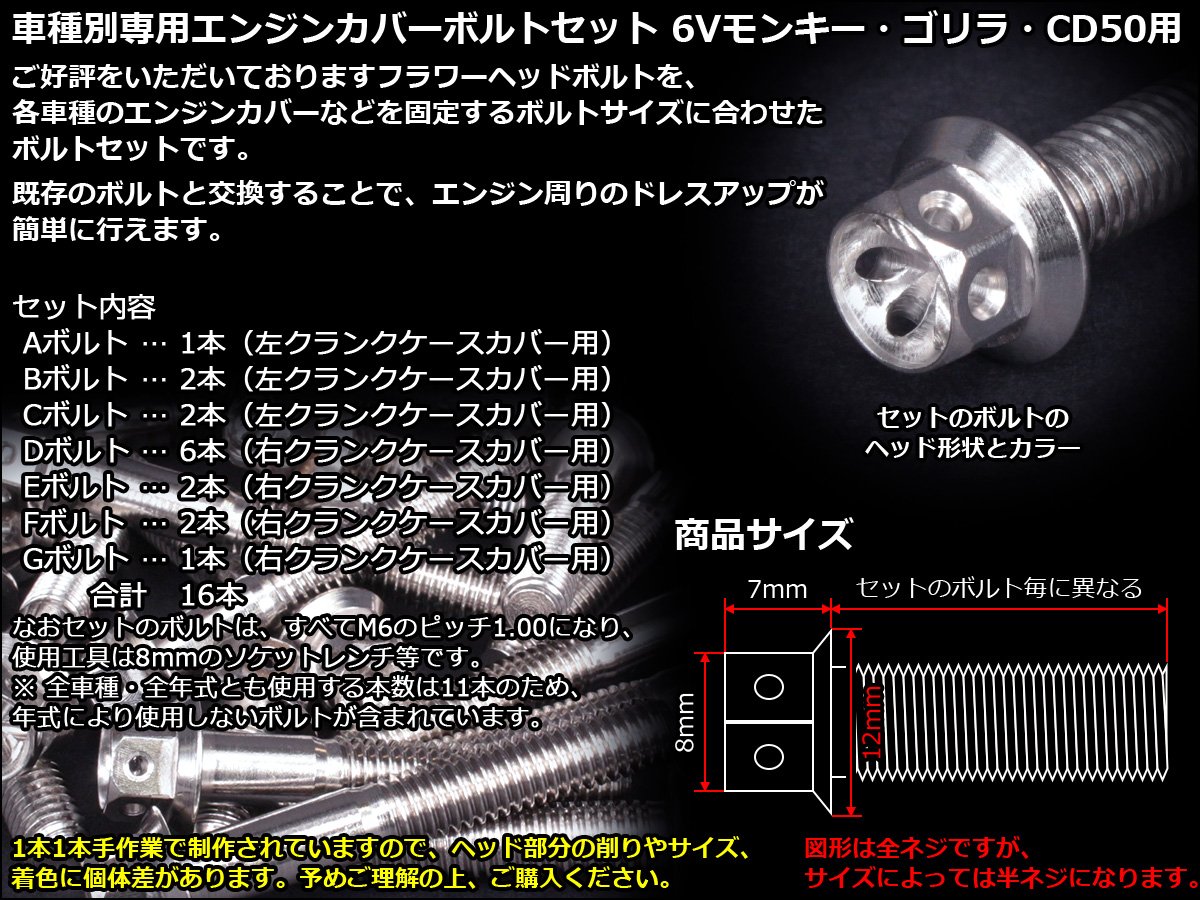 6v  ゴリラパーツ  おまとめ 6v ゴリラ ボアアップキット」の人気商品一覧 | 安い商品を通販サイト