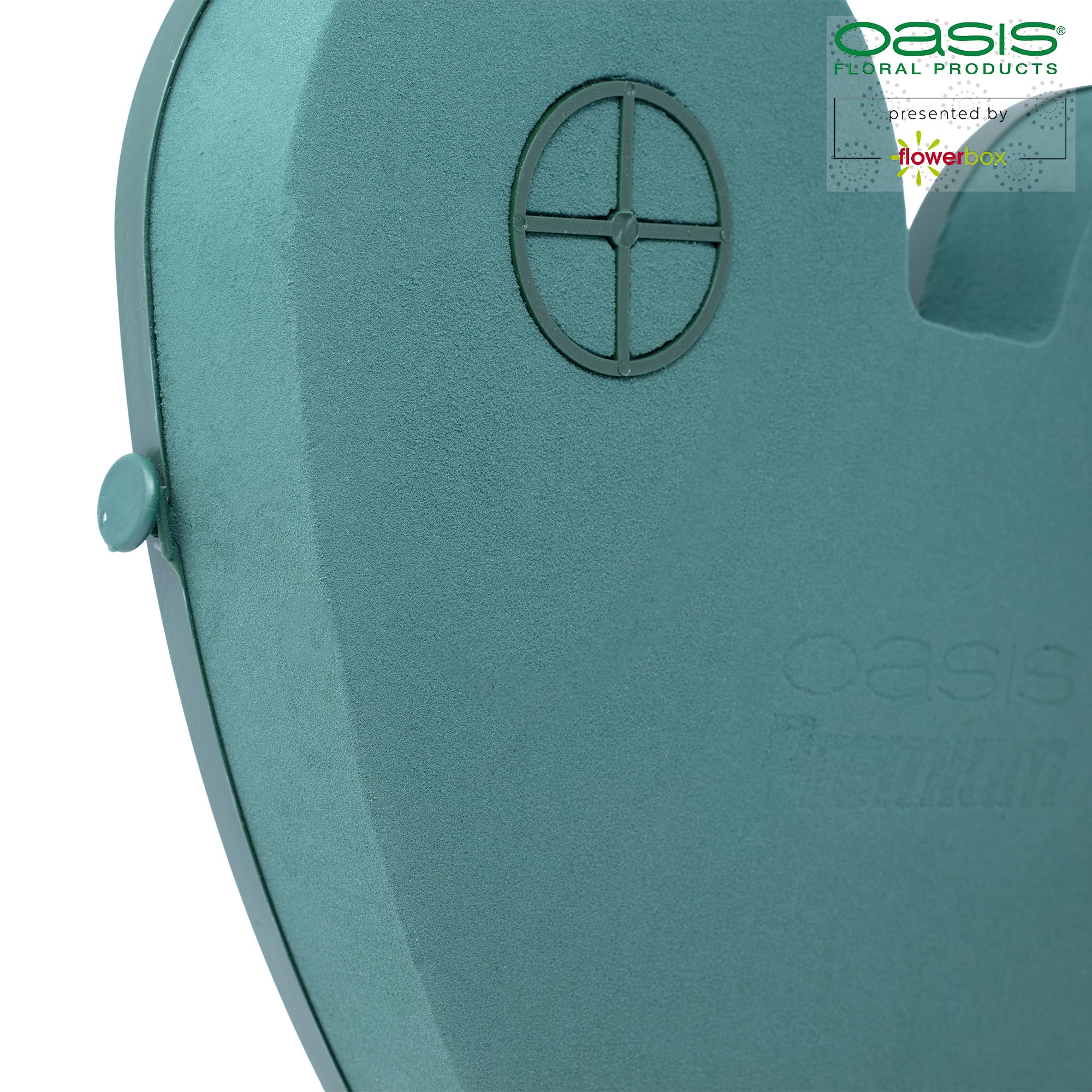 Flowerbox Oasis Steckschaum Auto Herz 40cm Steckmasse Steckschwamm