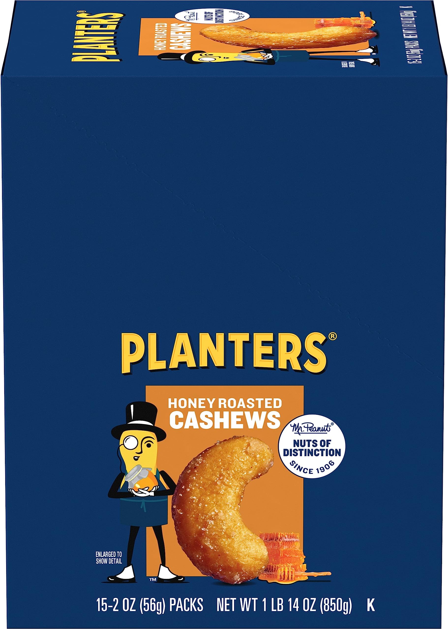 PLANTERS Variety Pack, Salted Cashews, Salted Peanuts
