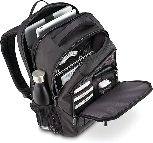 Miniatura 5 de Samsonite Classic 2.0 - Mochila estándar, color negro, 15.6 pulgadas
