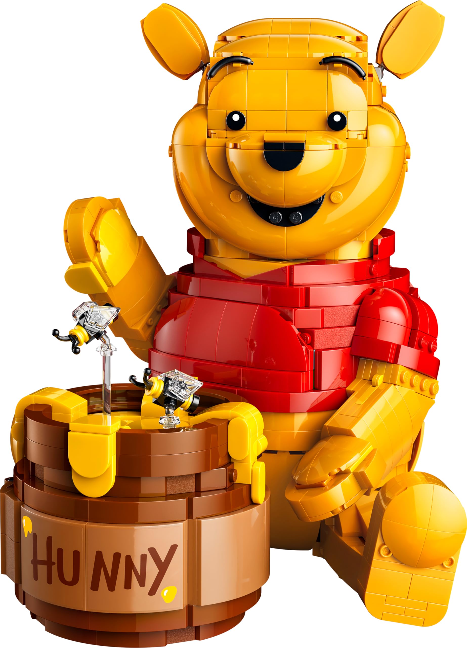 LEGO | Disney Winnie the Pooh - Kit di Modellismo per Adulti - Decorazione di Casa con Vaso di Miele, Minifigure da Collezione e Personaggio di Ih-Oh - Idea Regalo Fai da Te per i Fan - 43300