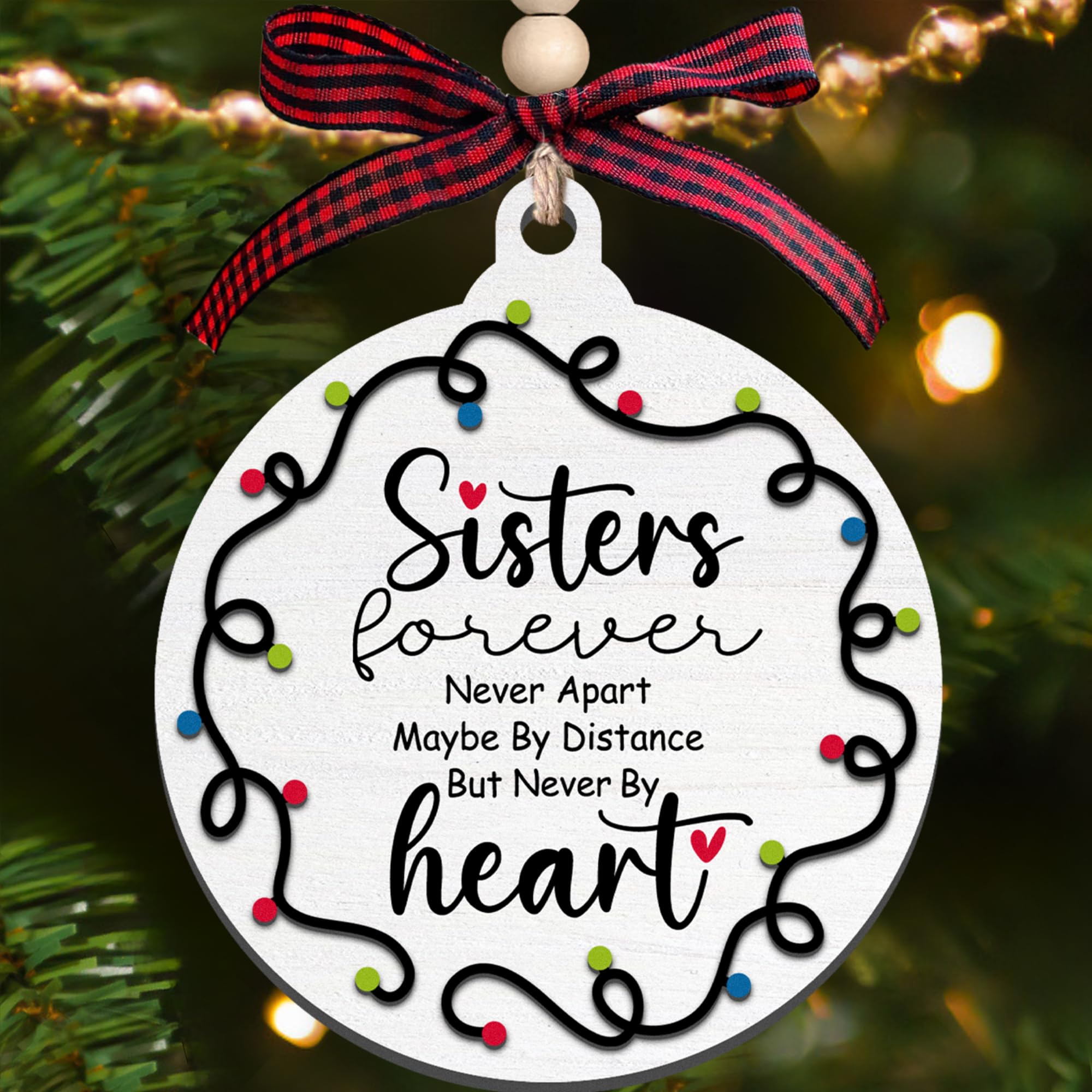 Amazon.com: Sisters Christmas Ornaments 2024 - Sister Christmas