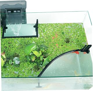 1Set Fish Feeding Ring, Floating Plant Barrier Separates Floating Plant Corral, Easy Installation Aquarium Corral, for Intercepting Plants #·