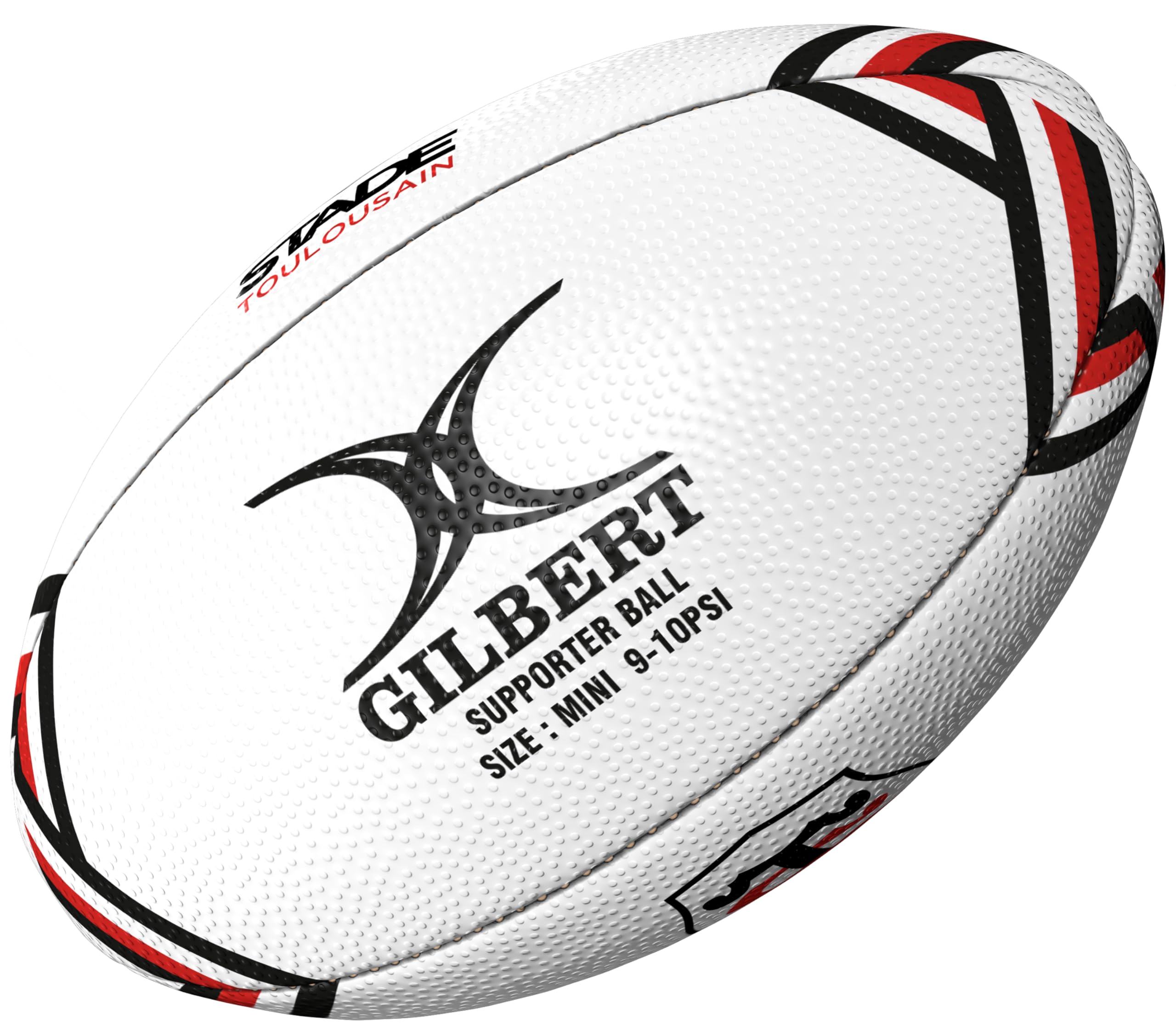 Gilbert Mini Ballon de Rugby Toulouse - Collection Officielle Stade TOULOUSAIN