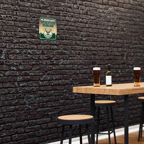 Miniatura 34 de Rico Industries NBA Basketball Metal Parking Sign